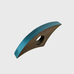 Bague de lecture avec Marqueterie de Paille Bleue